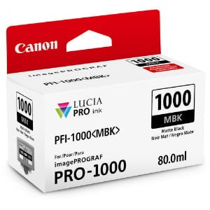 Zum Produkt Canon tintenpatrone matte black PFI-1000MB, 80 ml