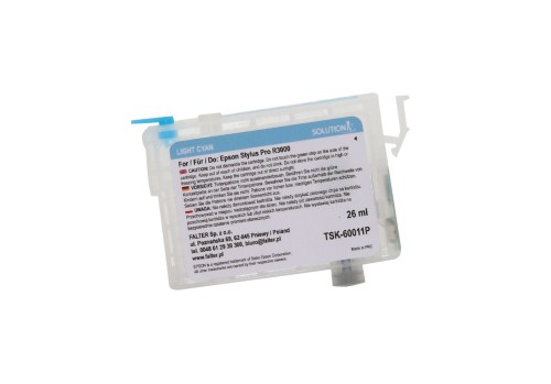 Zum Produkt Wiederbefüllbare tintenpatrone für Epson Stylus Photo R3000 light cyan (26ml)