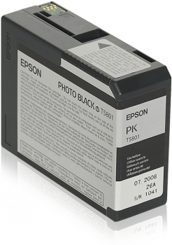 Przejdź do produktu Atrament Epson do Epson 3800/3880 Photo black 80ml (T5801)