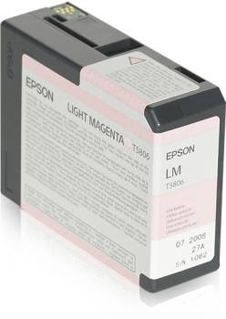 Przejdź do produktu Atrament Epson do Epson 3800 light magenta 80ml (T5806)
