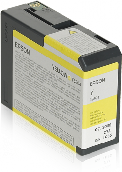 Przejdź do produktu Atrament Epson do Epson 3800/3880 yellow 80ml (T5804)