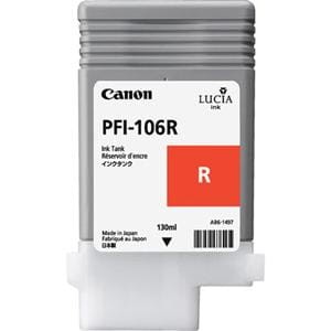 Przejdź do produktu Atrament Canon red PFI106R (130 ml)