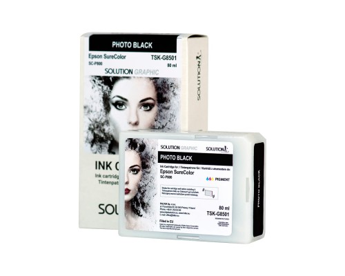 Przejdź do produktu Atrament Solution Graphic do Epson SureColor SC-P800 (80ml) photo black (T8501)