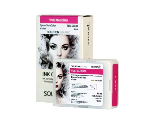Przejdź do produktu Atrament Solution Graphic do Epson SureColor SC-P800 (80ml) vivid magenta (T8503)