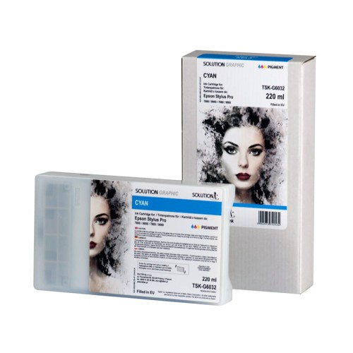 Przejdź do produktu Atrament Solution Graphic do drukarki Epson 7800/7880/9800/9880 (220 ml) cyan (T6032)