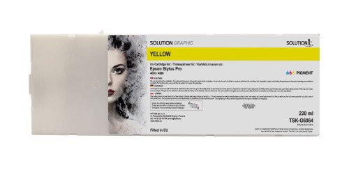 Przejdź do produktu Atrament Solution Graphic do drukarki Epson 4800/4880 (220 ml) yellow (T6064)