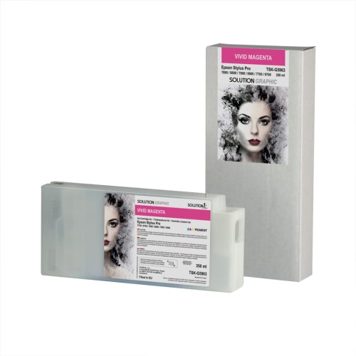 Przejdź do produktu Atrament Solution Graphic do drukarki Epson 7900/9900/7890/9890/7700/9700 (350 ml, 700 ml) vivid magenta (T5963)