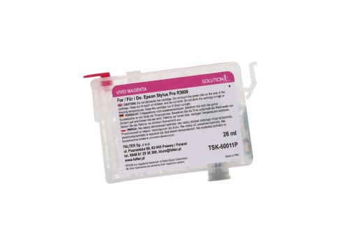 Przejdź do produktu Kartridż wielokrotnego użytku Epson Stylus Photo R3000 vivid magenta (26ml)