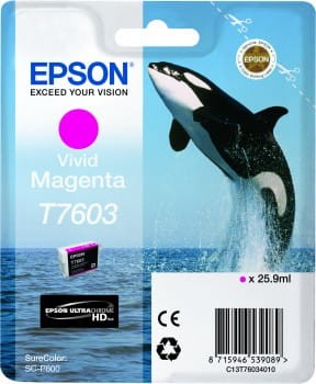 Zum Produkt Epson tinte fur SC-P600 vivid magenta 25,9 ml