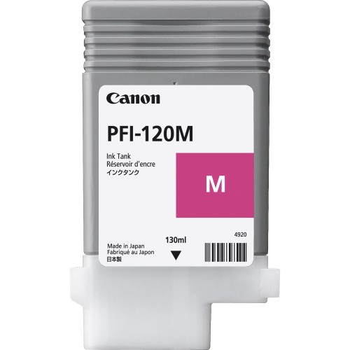 Przejdź do produktu Atrament Canon PFI-120M (130 ml) magenta