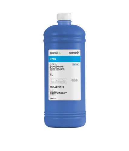 Przejdź do produktu Atrament w butelkach Solution CLi do drylab Cyan (70, 250, 500, 1000 ml)
