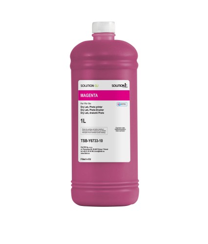Przejdź do produktu Atrament w butelkach Solution CLi do drylab Magenta (70, 250, 500, 1000 ml)