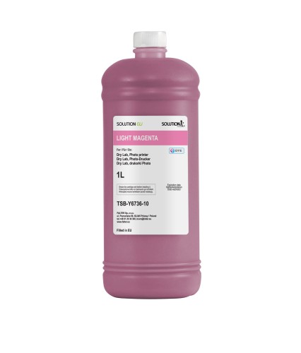 Przejdź do produktu Atrament w butelkach Solution CLi do drylab Light Magenta (70, 250, 500, 1000 ml)