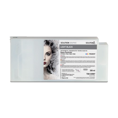 Przejdź do produktu Atrament Solution Graphic do Epson SureColor SC-P6000/P7000/P8000/P9000 (350 ml, 700 ml) LIGHT BLACK (T8247)
