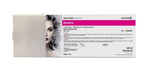 Przejdź do produktu Atrament Solution Graphic do drukarki Epson 4400/4450 (220 ml) magenta (T6143)