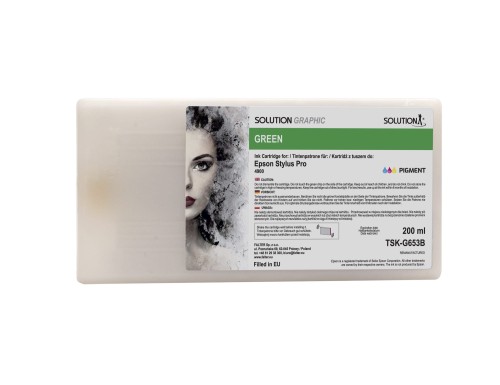 Przejdź do produktu Atrament Solution Graphic do drukarki Epson 4900 green (T653B)