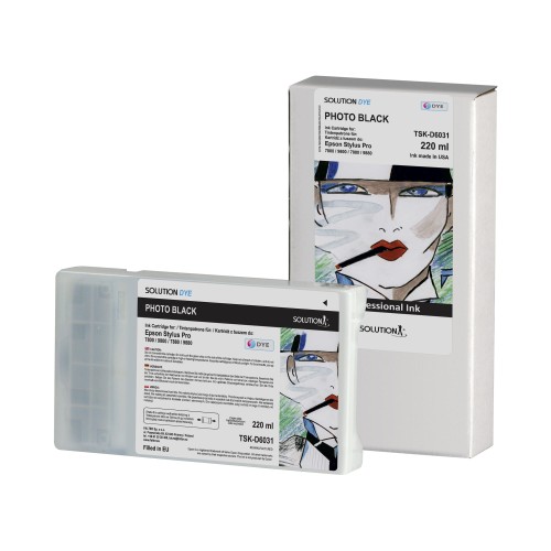 Zum Produkt Solution dye tintenpatrone für Epson 7800/7880/9800/9880 photo black 220 ml