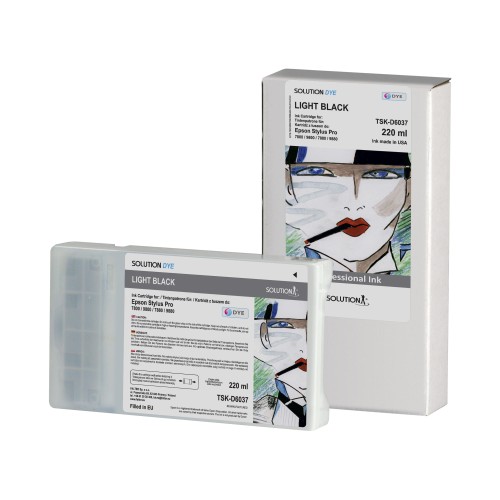 Zum Produkt Solution dye tintenpatrone für Epson 7800/7880/9800/9880 light black 220 ml