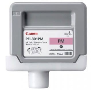 Przejdź do produktu Atrament Canon photo magenta PFI301PM, 330 ml