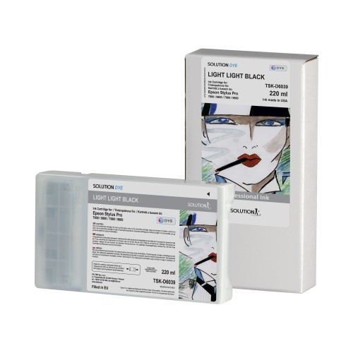 Zum Produkt Solution dye tintenpatrone für Epson 7800/7880/9800/9880 light light black 220 ml