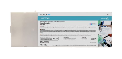 Zum Produkt Solution dye tintenpatrone für Epson  4800/4880 light cyan 220 ml