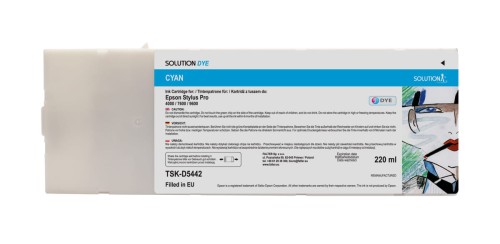 Zum Produkt Solution dye tintenpatrone für Epson 4000/7600/9600 cyan 220 ml