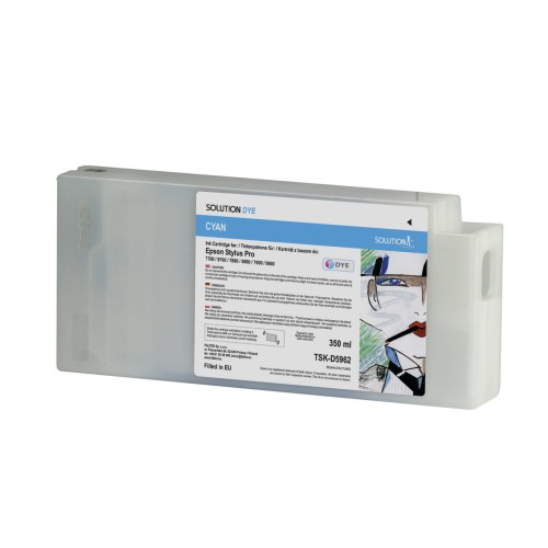 Zum Produkt Solution Dye tintenpatrone für Epson 7700/9700/7890/9890/7900/9900 cyan