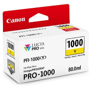 Zum Produkt Canon tintenpatrone yellow PFI-1000Y, 80 ml