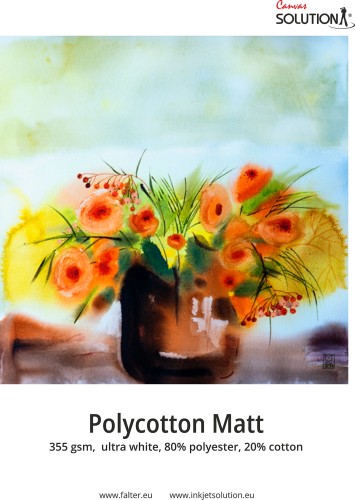 Przejdź do produktu Płótno Solution Canvas Polycotton Matt 355 gsm - Edycja Limitowana