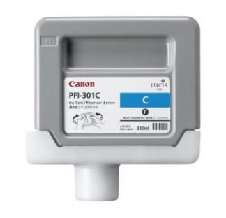 Przejdź do produktu Atrament Canon cyan PFI301C, 330 ml