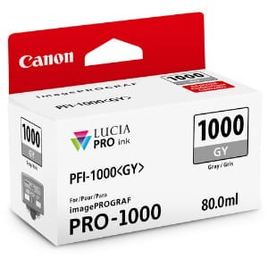 Zum Produkt Canon tintenpatrone grey PFI-1000GY, 80 ml