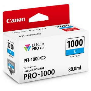 Zum Produkt Canon tintenpatrone cyan PFI-1000C, 80 ml